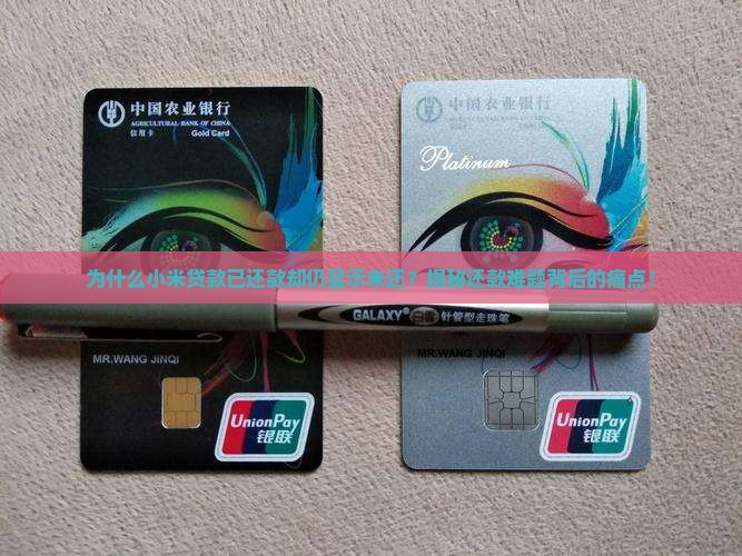 小米贷款还了显示没还