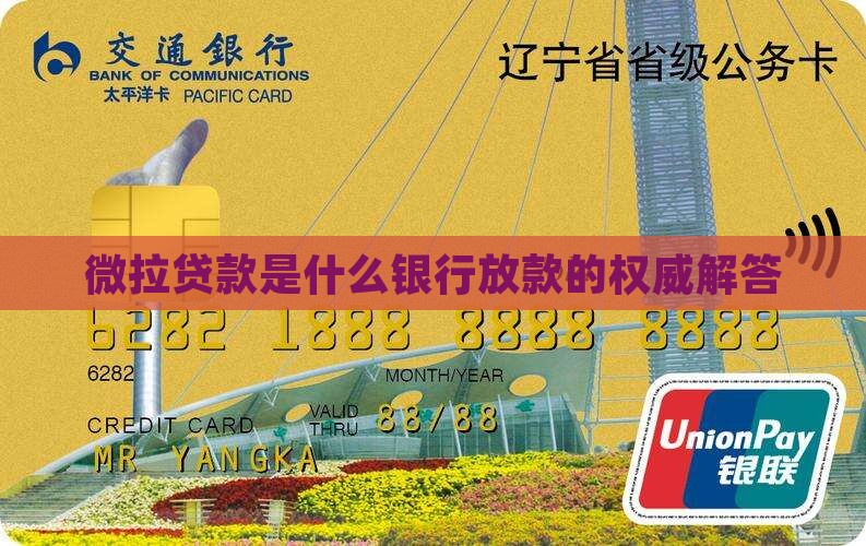 微拉贷款是什么银行