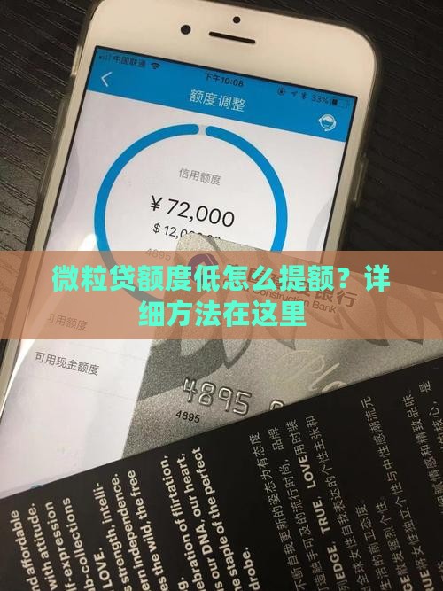微粒贷额度低怎么贷款