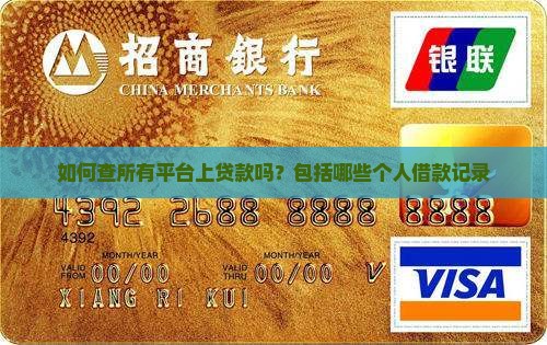 如何查所有平台上贷款吗