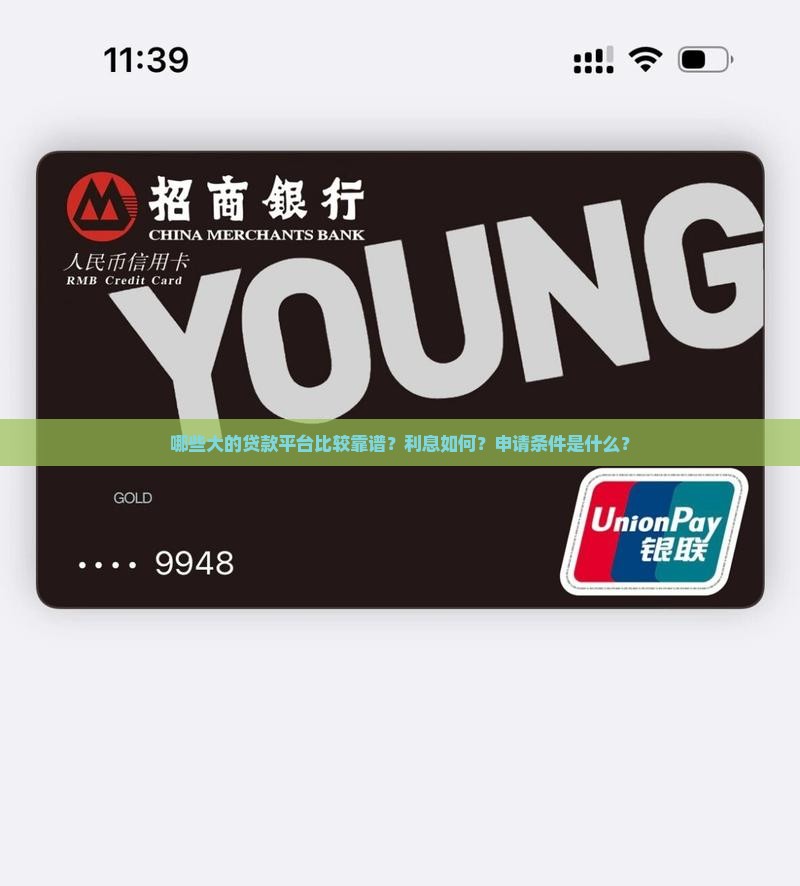 哪些大的贷款平台