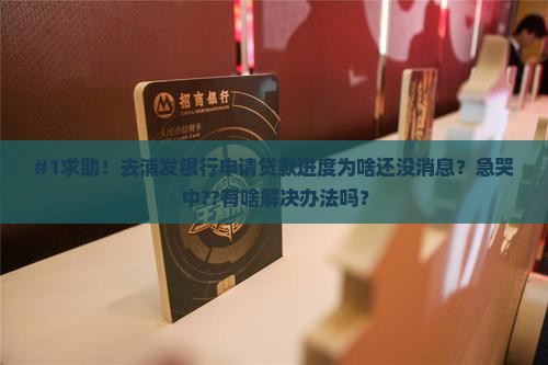 去浦发银行申请贷款进度