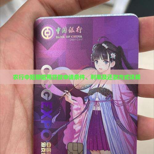 农行中短期信用贷款
