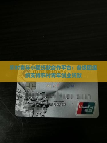 农村青年贷款平台
