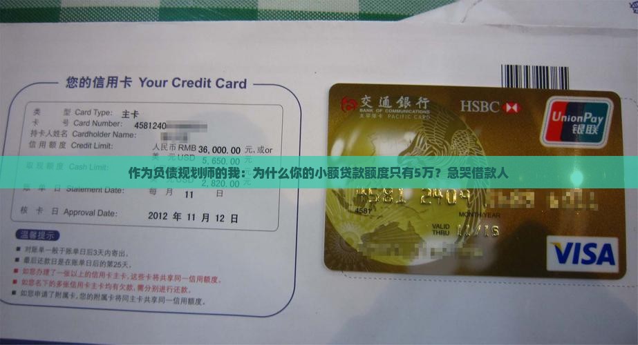 如何提高小额贷款额度