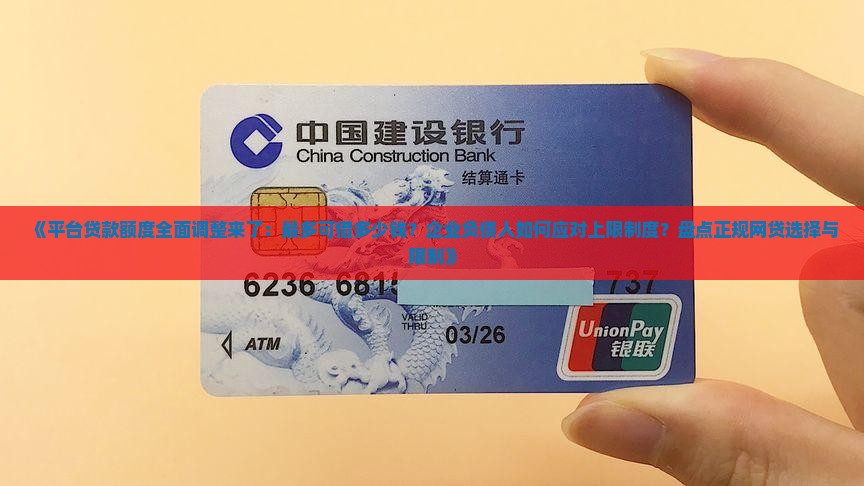 平台贷款最多可借多少钱