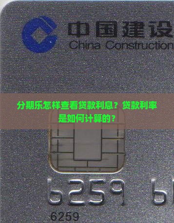 分期乐怎样看贷款利息