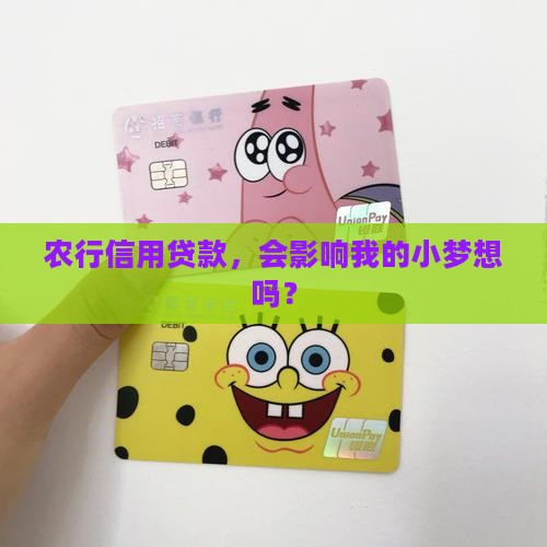 农行信用贷款有影响吗