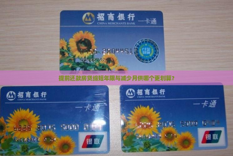 少贷款和提前还款的区别