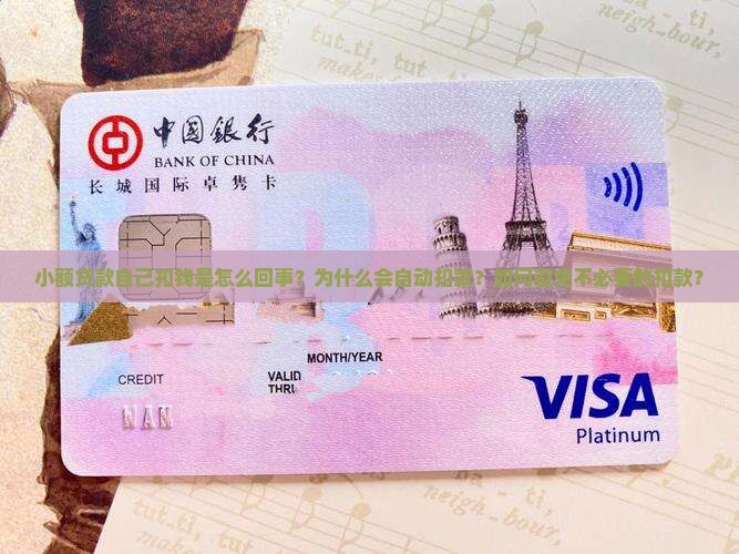 小额贷款自己扣钱