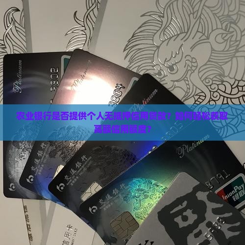 农行可以个人信用贷款吗