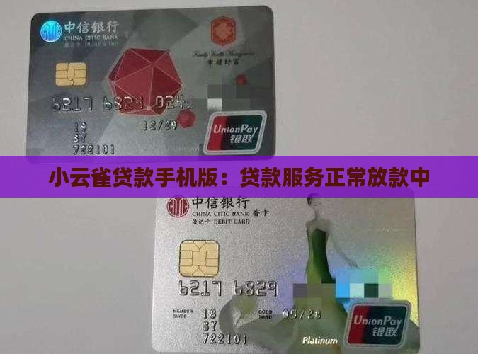 小云雀贷款手机版 小云雀贷款手机版