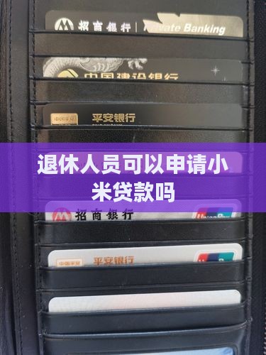 小米贷款退休人员能贷