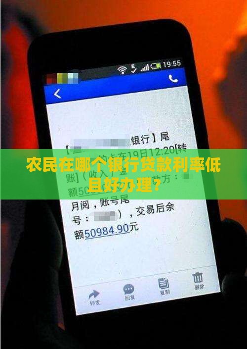 农民在哪个银行贷款