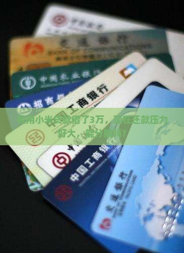 小米贷款三万