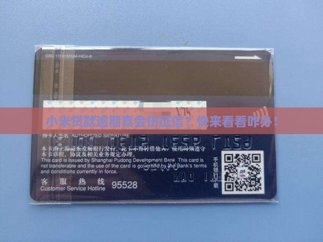 小米贷款逾期掉征信吗