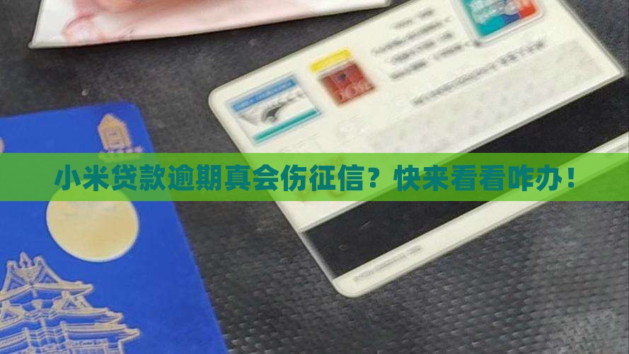 小米贷款逾期掉征信吗