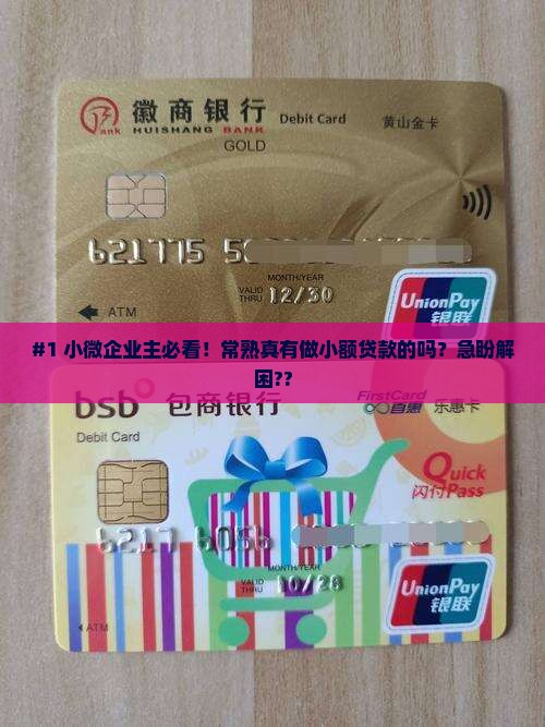 常熟有做小额贷款的吗