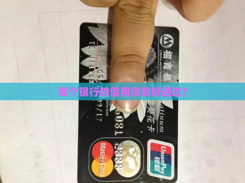 哪个纯信用贷款好通过呢