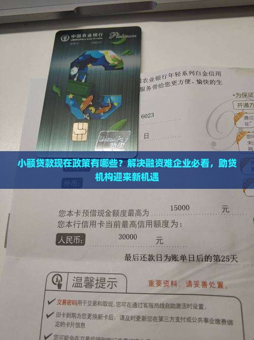 小额贷款现在政策有哪些