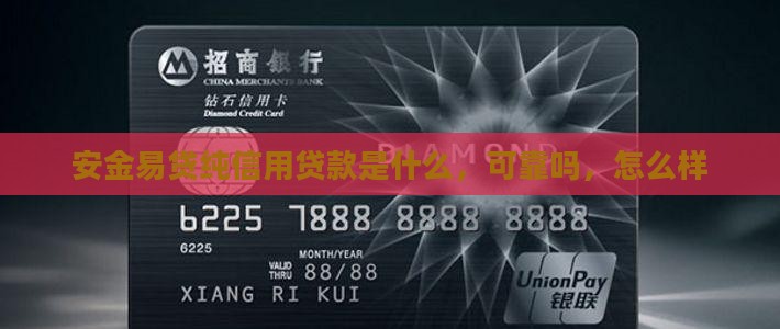 安金易贷纯信用贷款