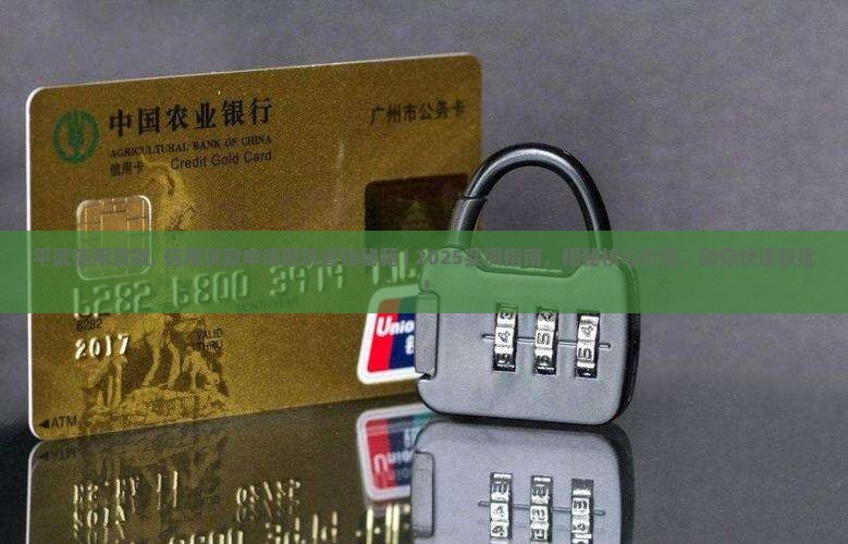 平武信用贷款