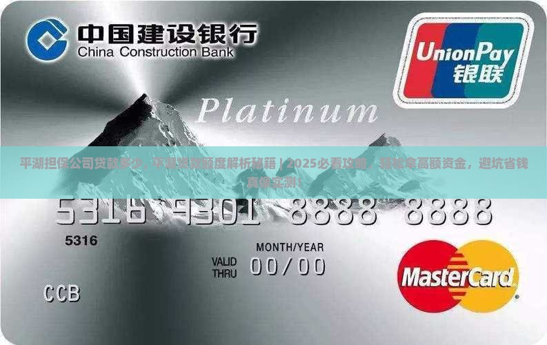 平湖担保公司贷款多少