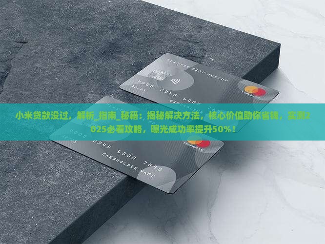 小米贷款没过