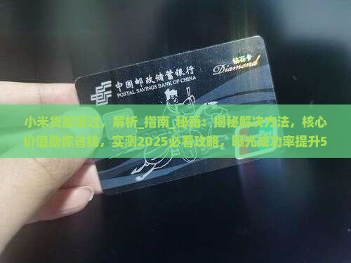 小米贷款没过