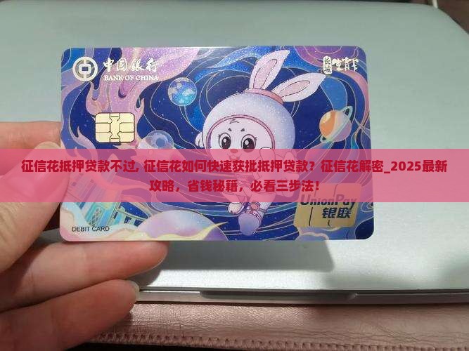 征信花抵押贷款不过