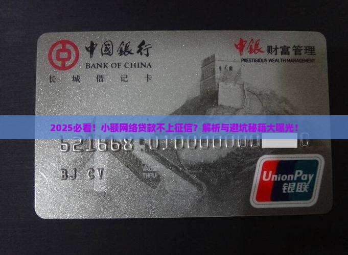 小额网络贷款不上征信