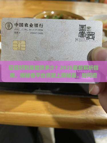 征信好哪个平台贷款最多
