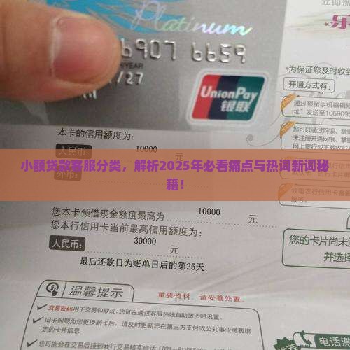 小额贷款客服分类