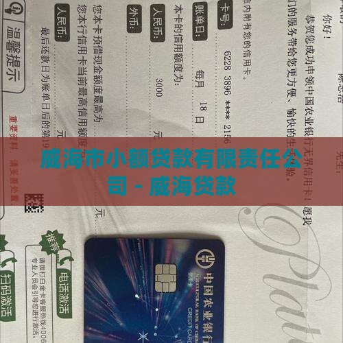 威海小额贷款网