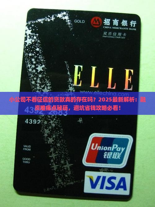 小公司不看征信的贷款