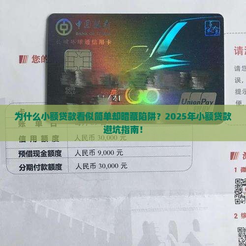 对小额贷款的认识