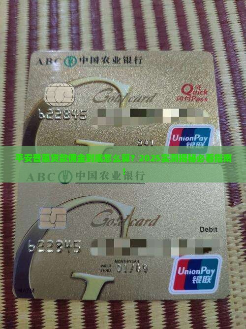 平安普惠贷款算佣金吗