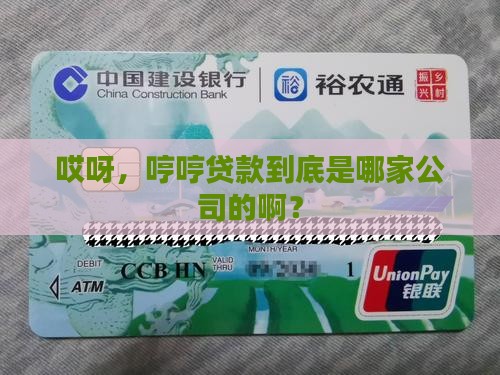 哼哼贷款属于哪个公司