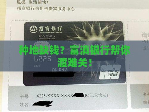 富滇银行种植贷款