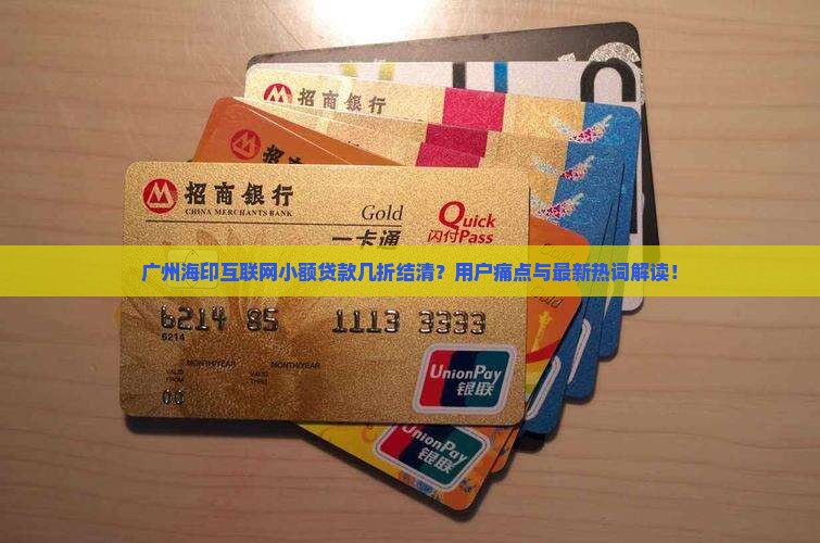 广州海印互联网小额贷款几折结清