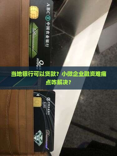 当地银行可以贷款
