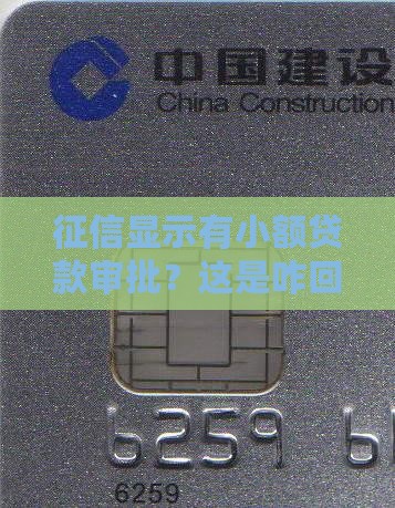 征信有小额贷款审批