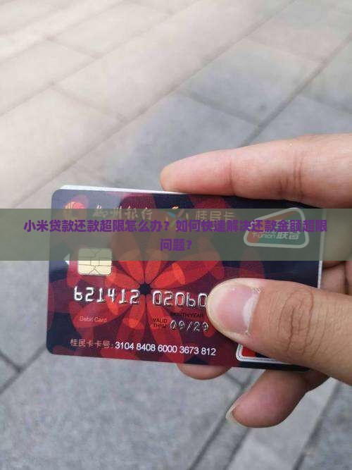 小米贷款还款超限
