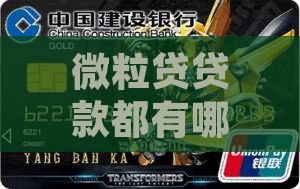 微粒贷贷款都有哪里
