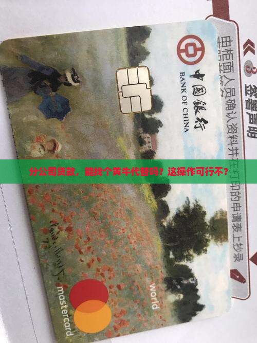 分公司能委托贷款吗