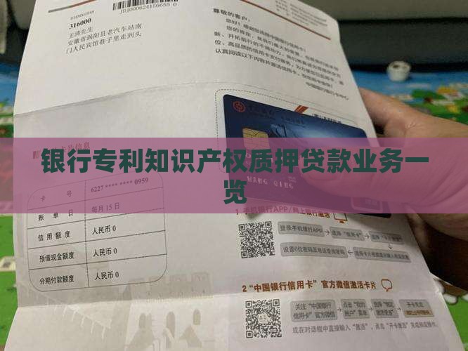 哪个银行有专利贷款