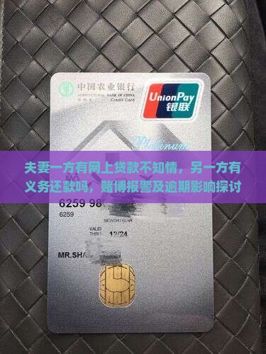 夫妻一方有网上贷款