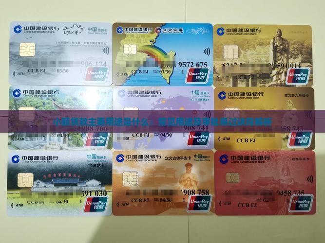 小额贷款主要用途是什么