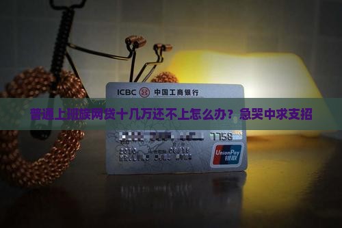 在网上贷款十几万怎么办
