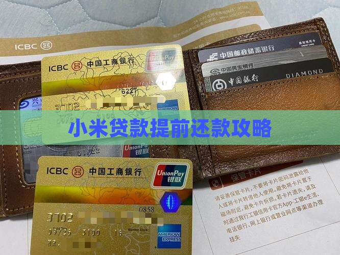 小米贷款提前还款全额